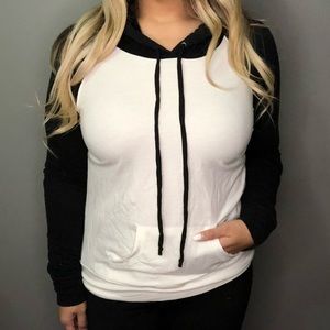 Forever 21 baseball hoodie